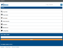 Tablet Screenshot of jodrugs.com